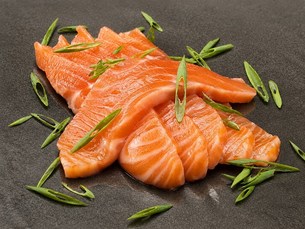 Salted salmon