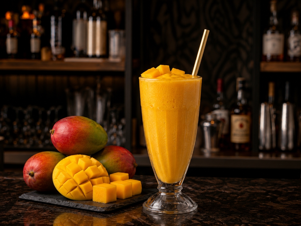 Mango milk shake