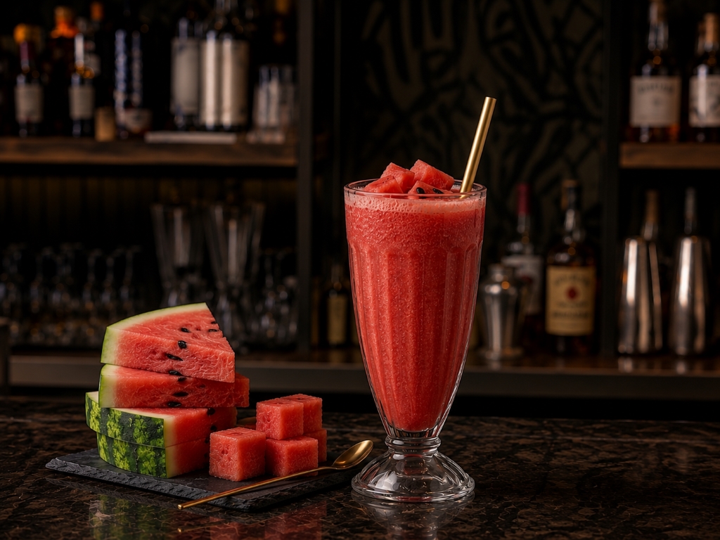 Watermelon milk shake
