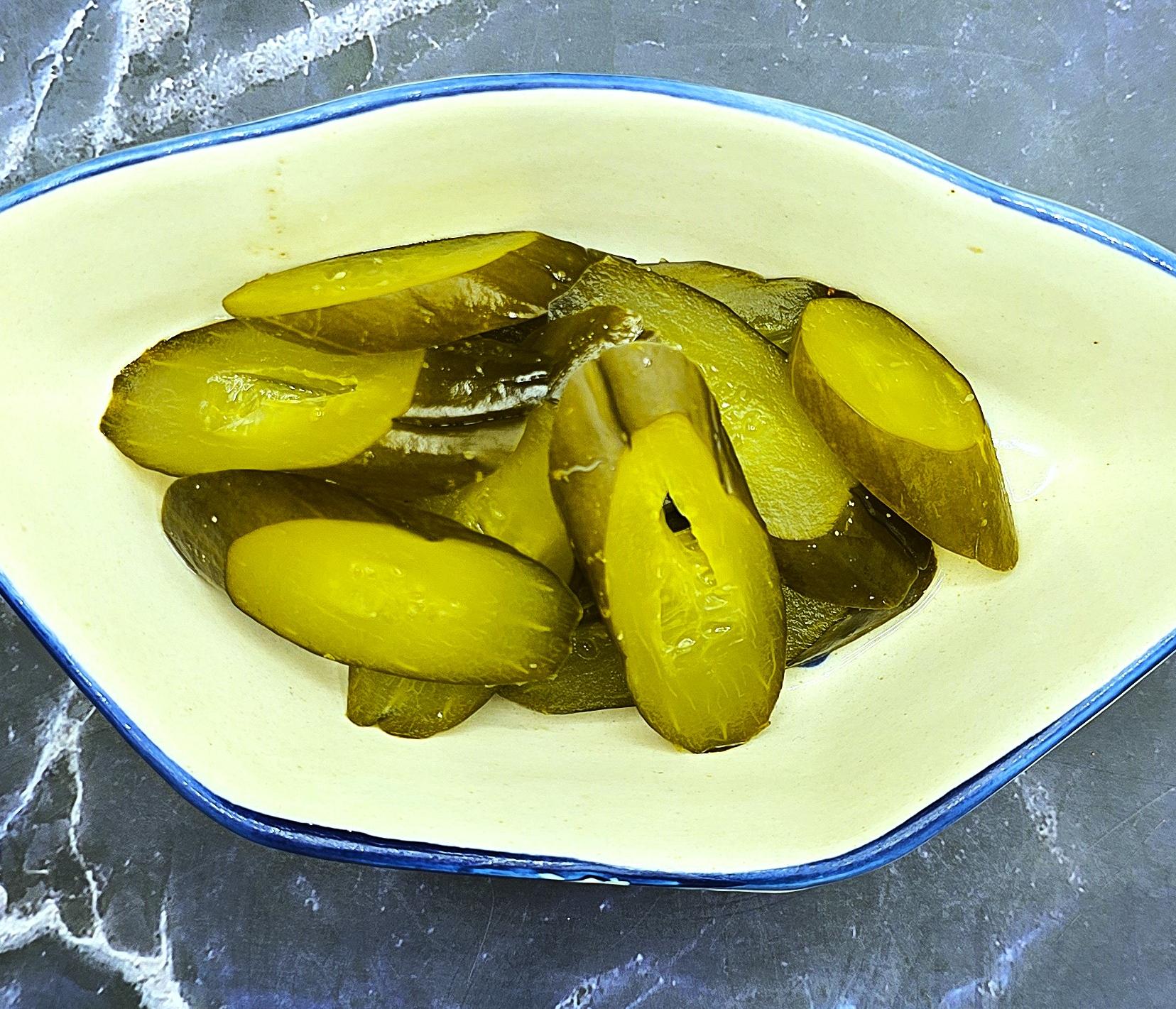 Pickled cucumbers