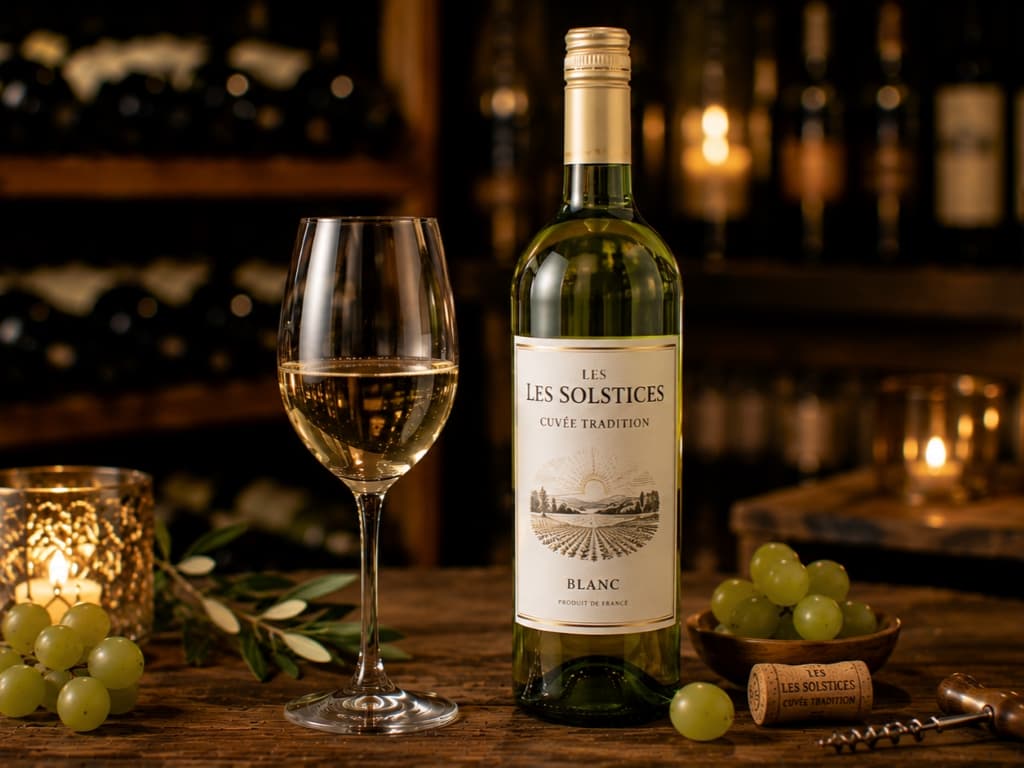 White Wine LES SOLSTICES - Cuvee Tradition  Blanc France