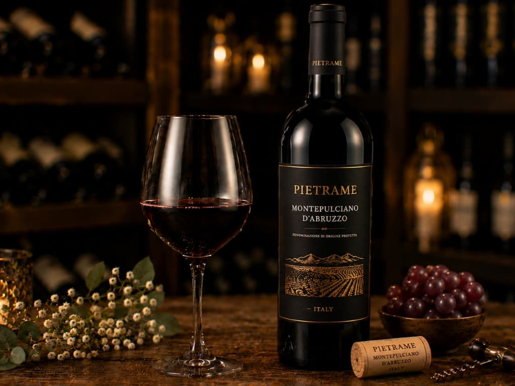 Red Wine PIETRAME MONTEPULCIANO D'ABRUZZO - Italy - 