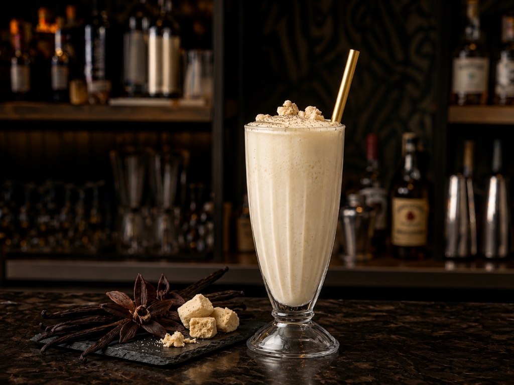 Vanilla milk shake