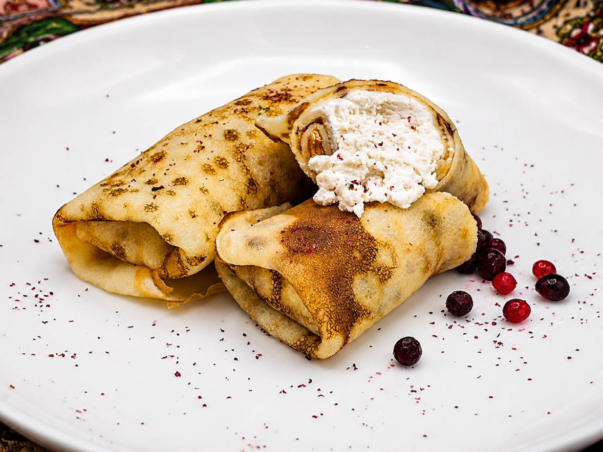 Pancakes with cottage cheese