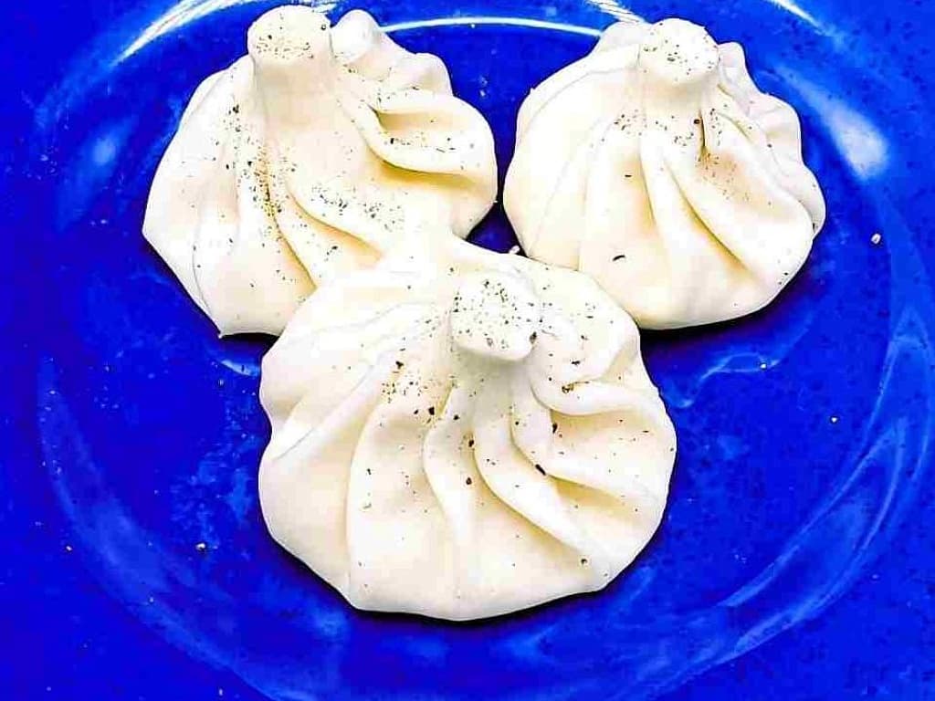 Khinkali with new zealand veal