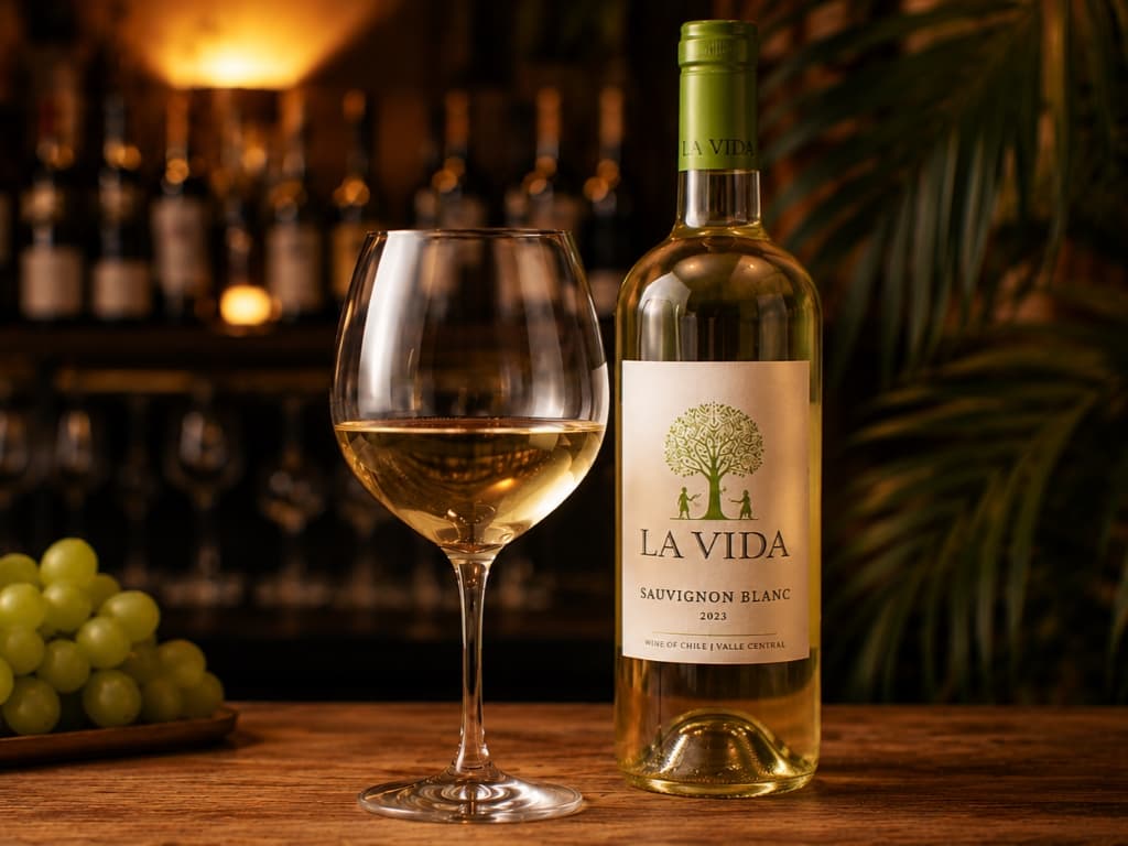 White Wine by Glass La Vida Savignon Blanc