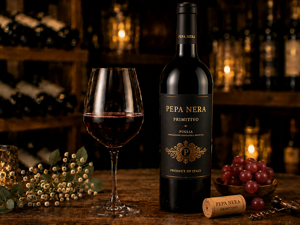 Red Wine pepa nera primitivo 