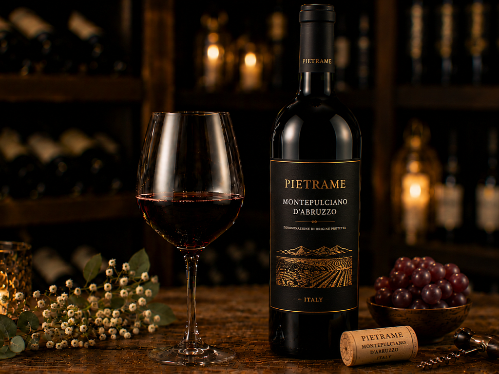 Red Wine PIETRAME MONTEPULCIANO D'ABRUZZO - Italy - 