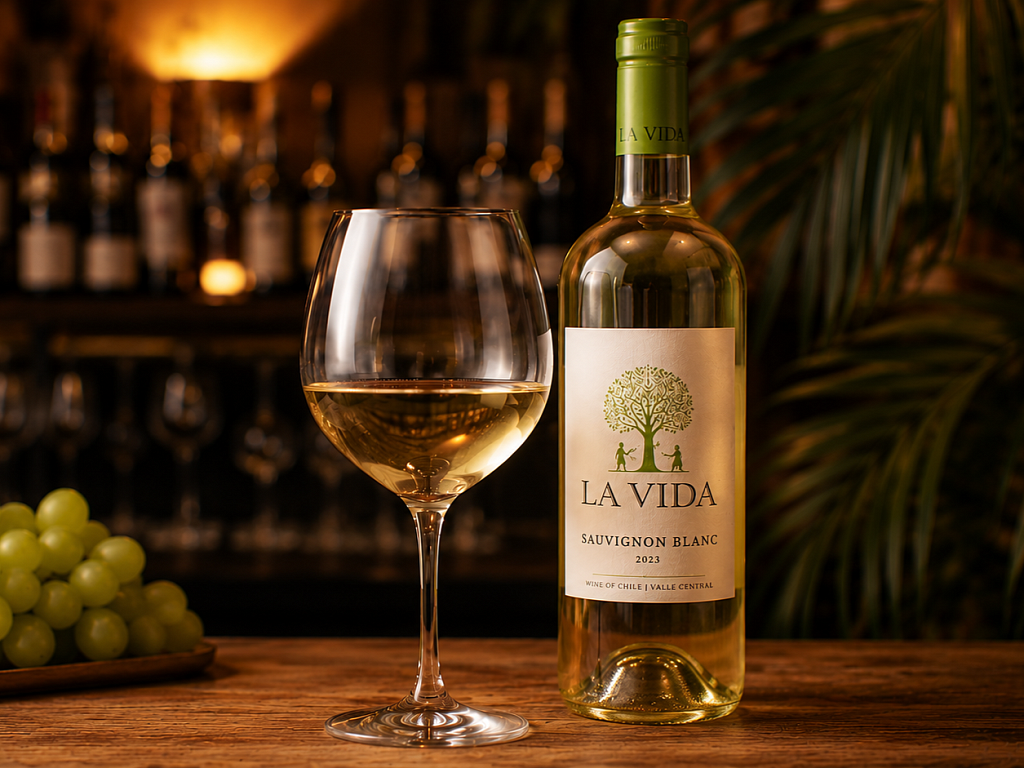 White Wine by Glass La Vida Savignon Blanc