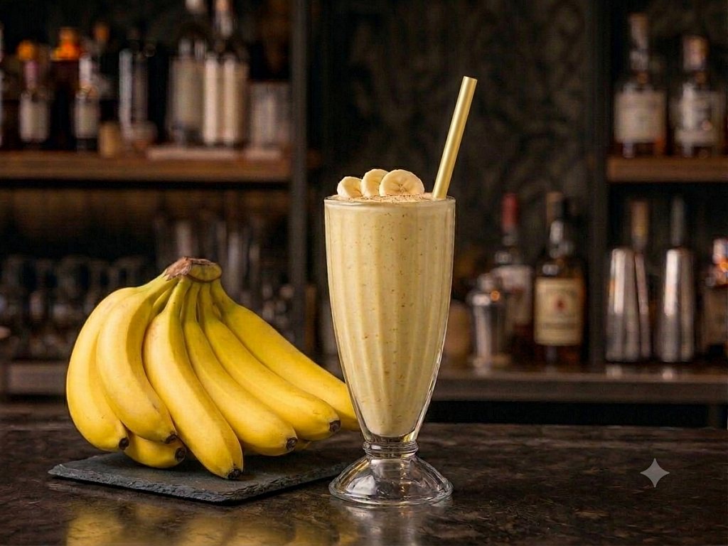 Banana milk shake
